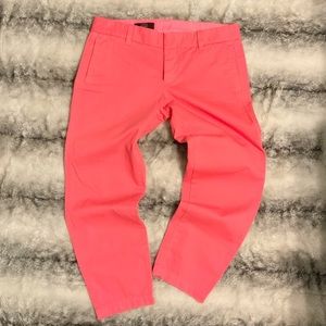 Women’s J. Crew Scout Salmon Straight Legged Pants